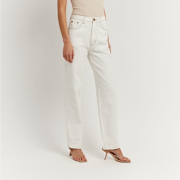 Dissh Agnes off white jean sz 2 - Picture 3 of 4